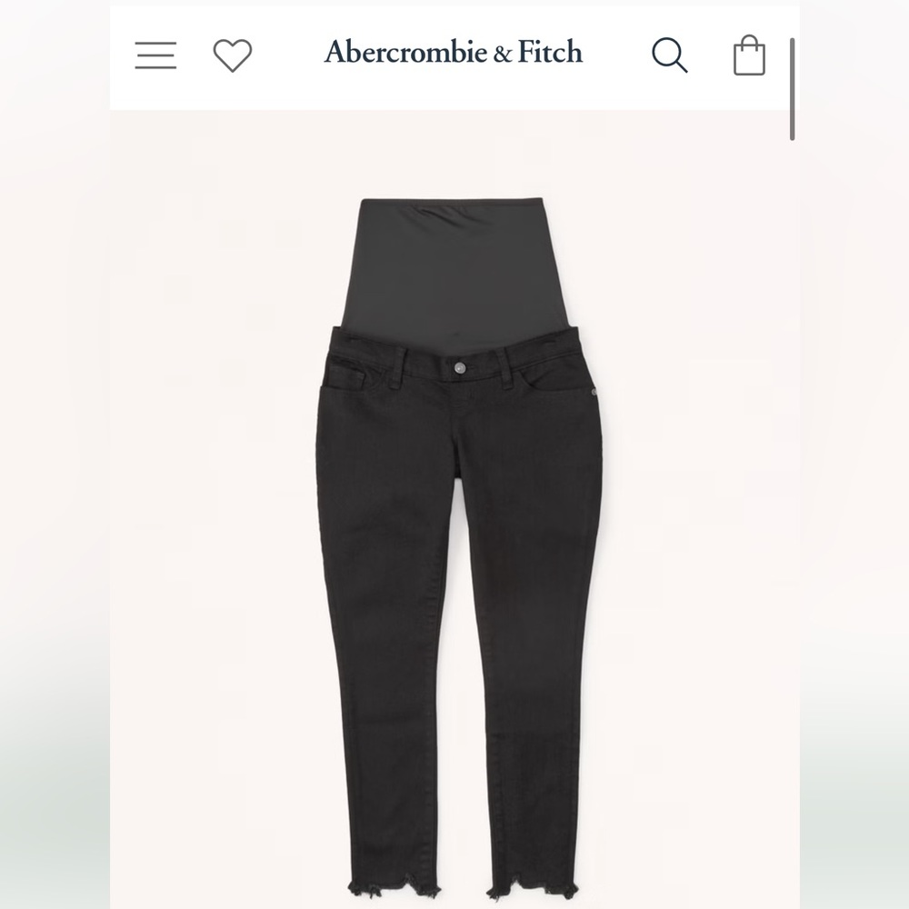 Abercrombie maternity jeans